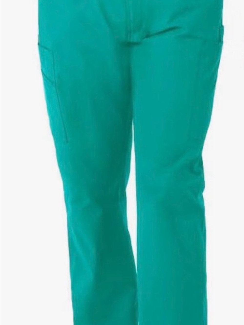 Carhartt Men’s Teal Straight-Leg Scrub Pants